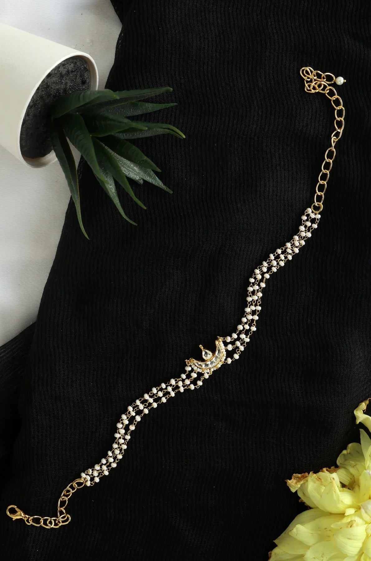 Petunia Kundan Choker Necklace