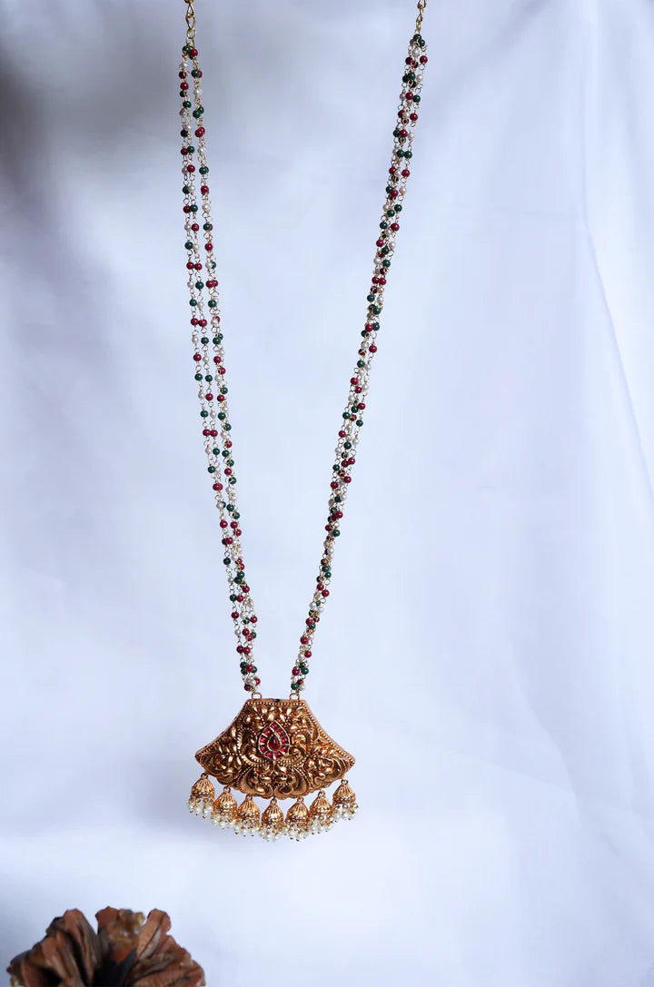 Vanya Temple Work Necklace