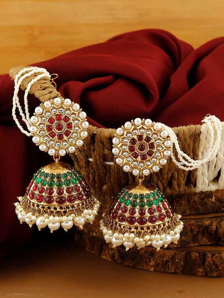 PEARL MRINALI SAHARA JHUMKIS