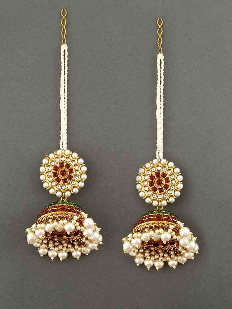 PEARL MRINALI SAHARA JHUMKIS