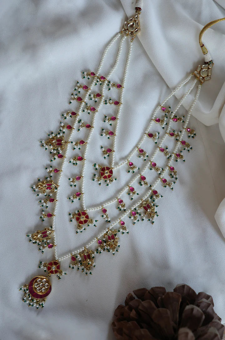 Anaya Kundan Multilayered Necklace