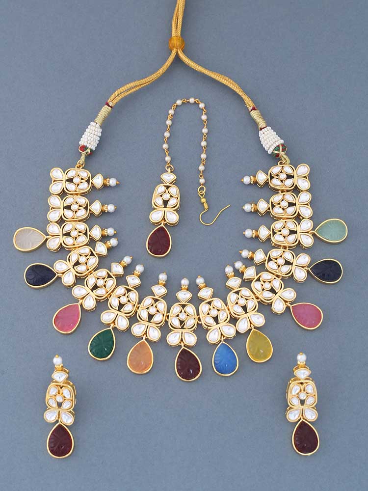 PRISMATIC AASHNA JEWELLERY SET