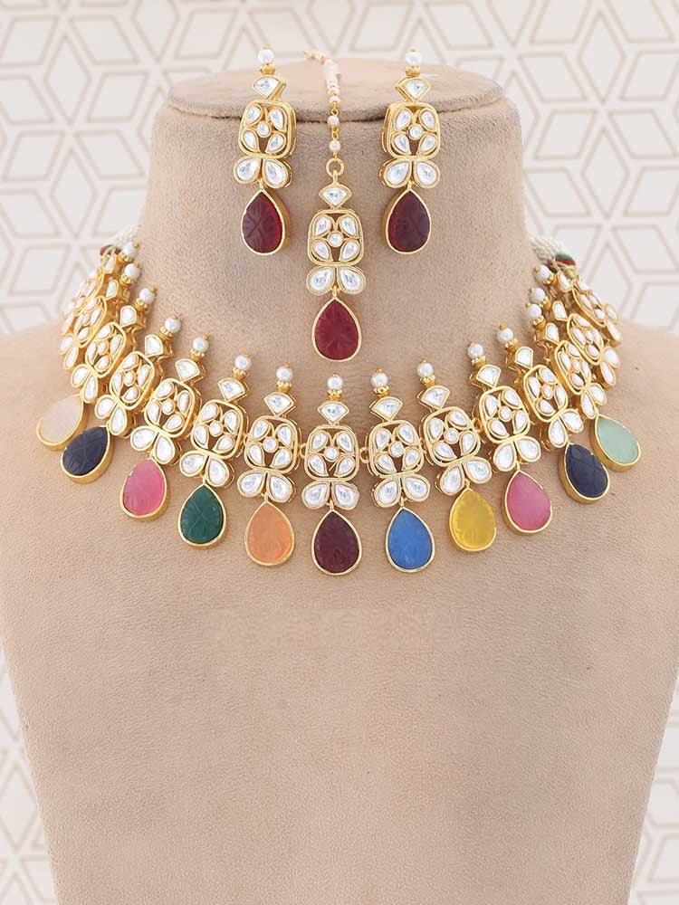 PRISMATIC AASHNA JEWELLERY SET