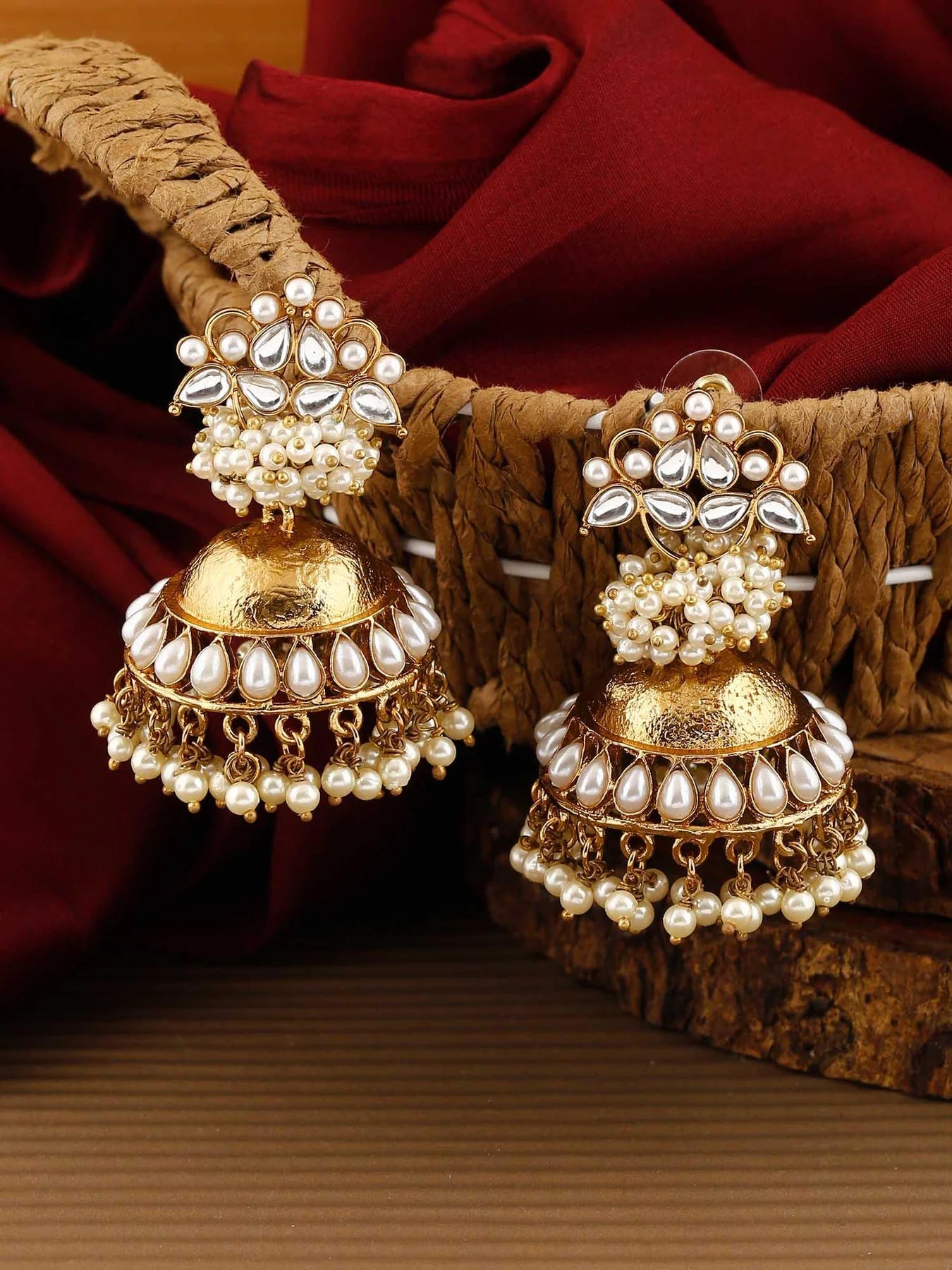 IVORY HASTHA JHUMKIS