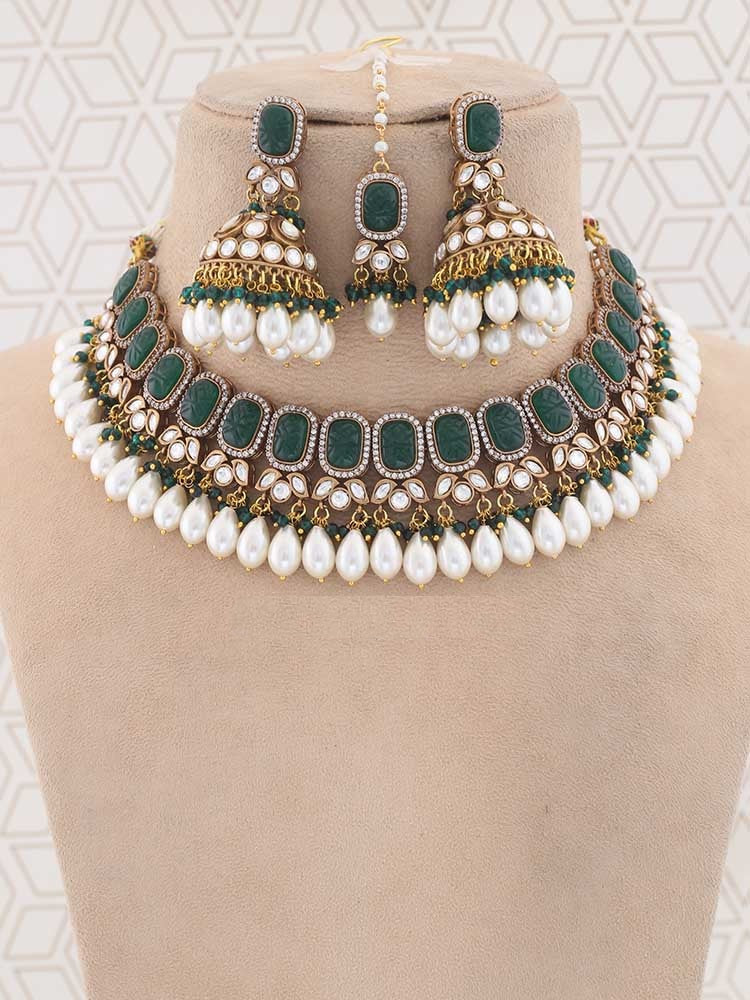 EMERALD LEARCO JEWELLERY SET