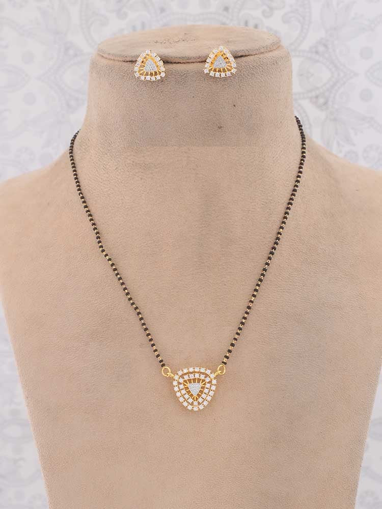 GOLDEN AMBRE MANGALSUTRA SET