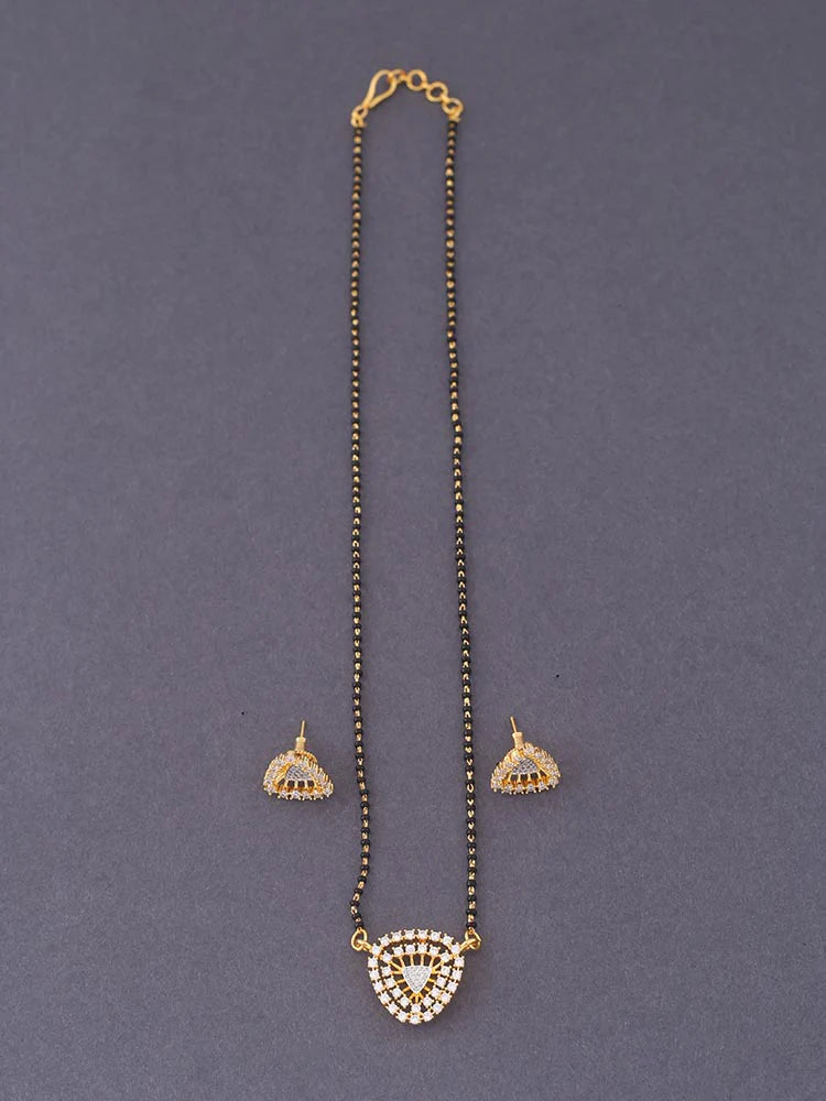 GOLDEN AMBRE MANGALSUTRA SET