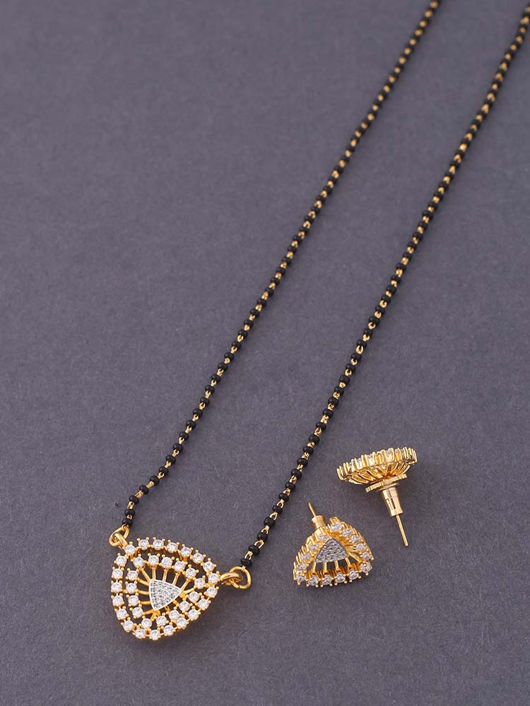 GOLDEN AMBRE MANGALSUTRA SET