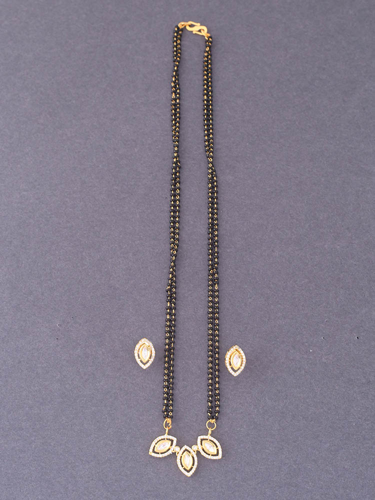 GOLDEN AVRIL MANGALSUTRA SET