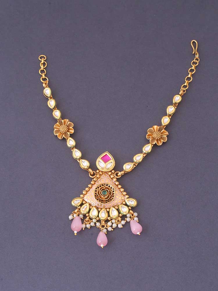 BLUSH ABHIJISHYA BRIDAL JEWELLERY SET