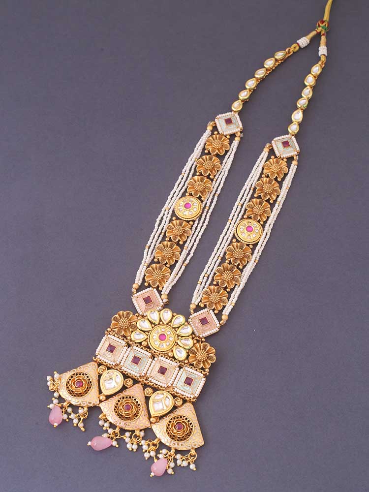 BLUSH ABHIJISHYA BRIDAL JEWELLERY SET