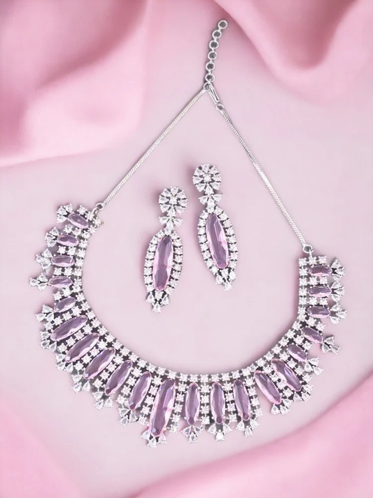 BLUSH ADIE ZIRCONIA JEWELLERY SET