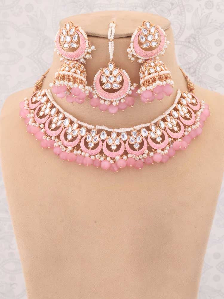 BLUSH DHISANA JEWELLERY SET