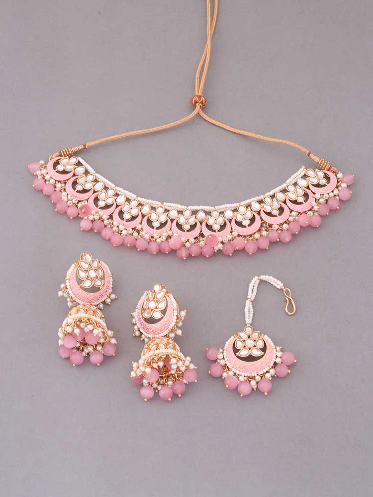 BLUSH DHISANA JEWELLERY SET