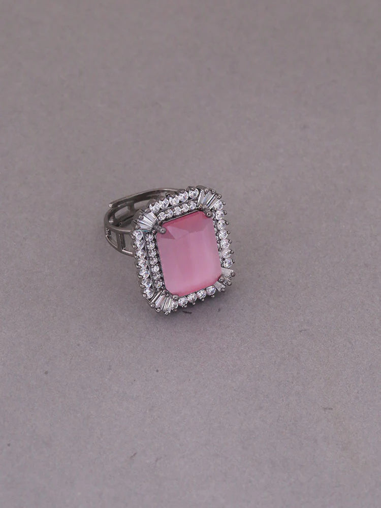 BLUSH GLYKERIA ADJUSTABLE RING