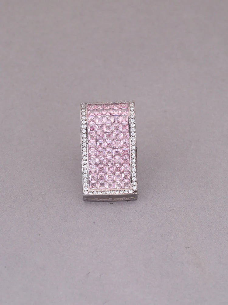 BLUSH NIKI ZIRCONIA RING