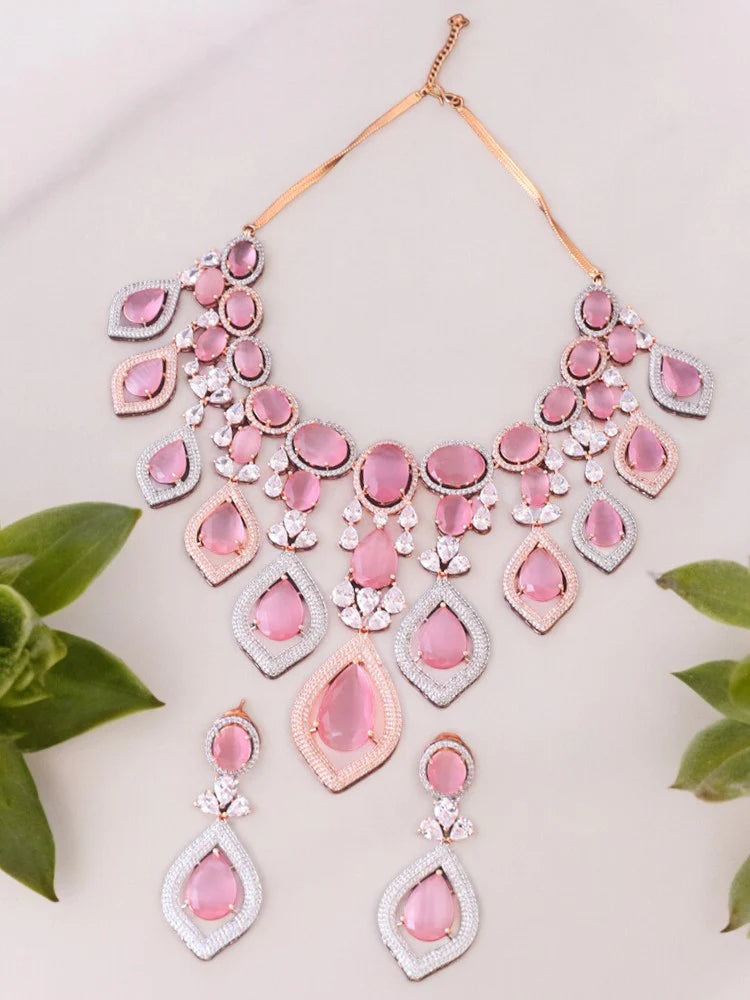 BLUSH ROHESIA ZIRCONIA JEWELLERY SET