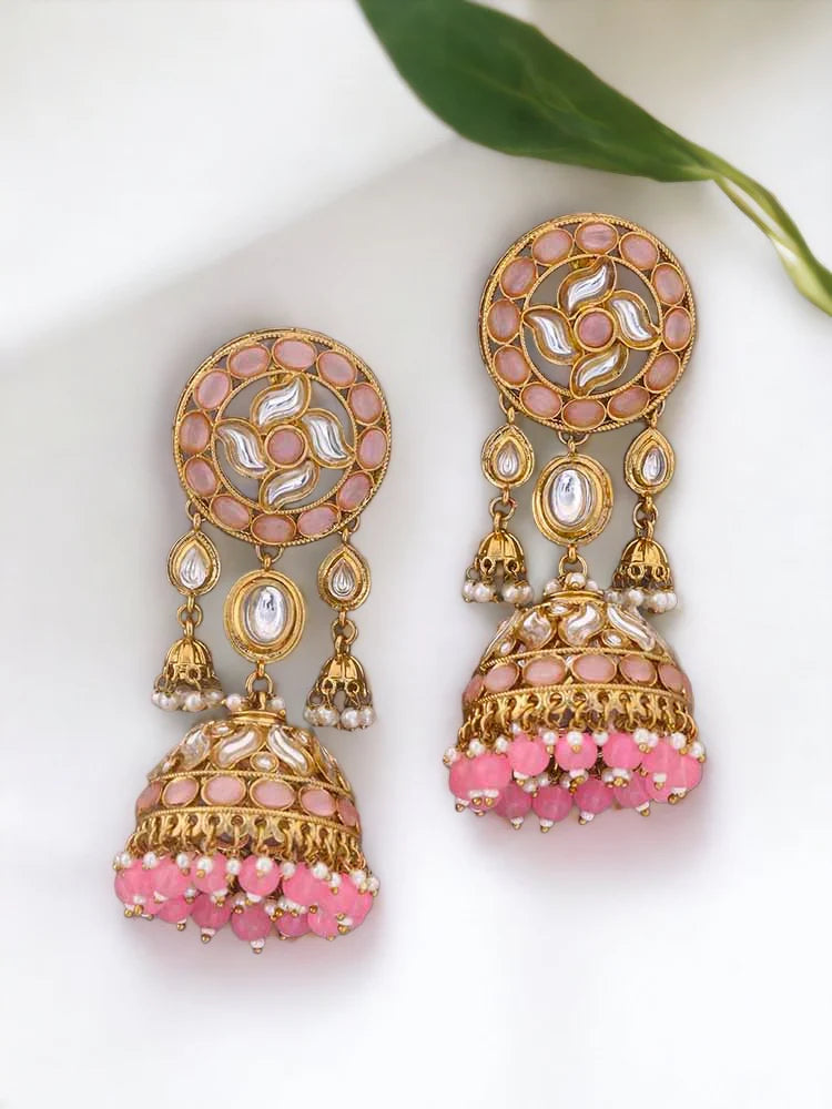 BLUSH SHIVANI ETHNIC JHUMKIS