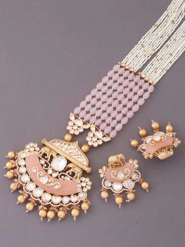 BLUSH SHRIZAL JEWELLERY SET