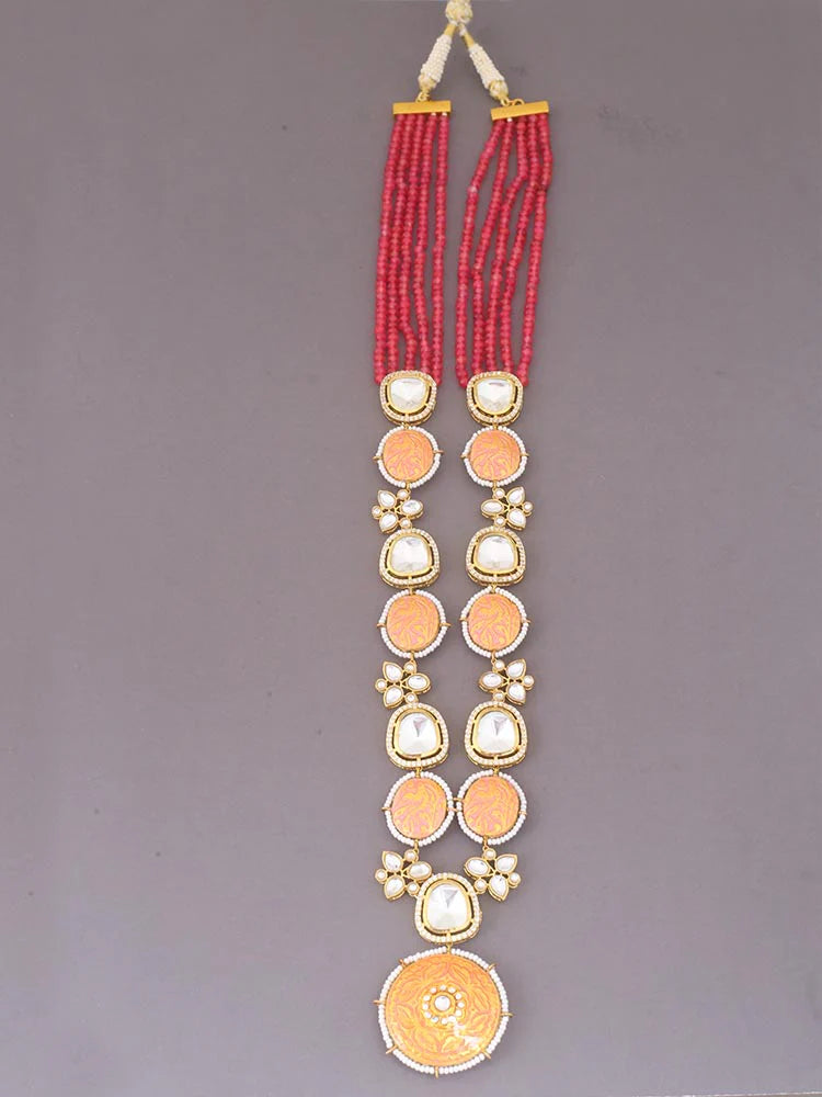 CORAL KRUTIKA JEWELLERY SET