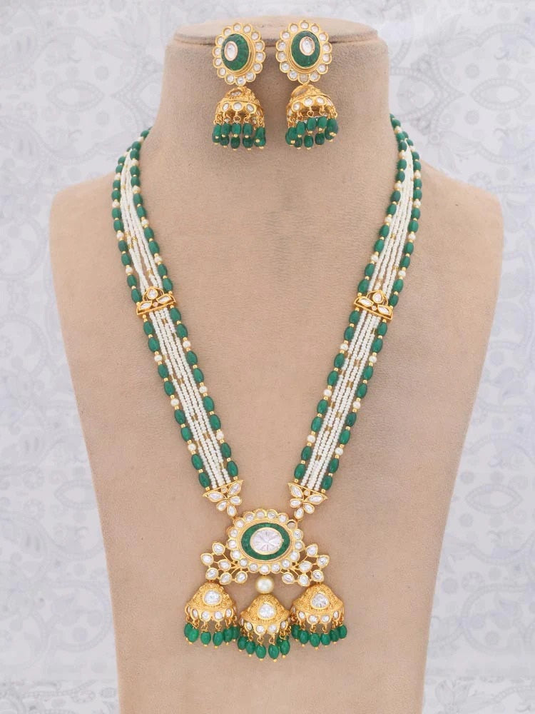 EMERALD AALIAH JEWELLERY SET