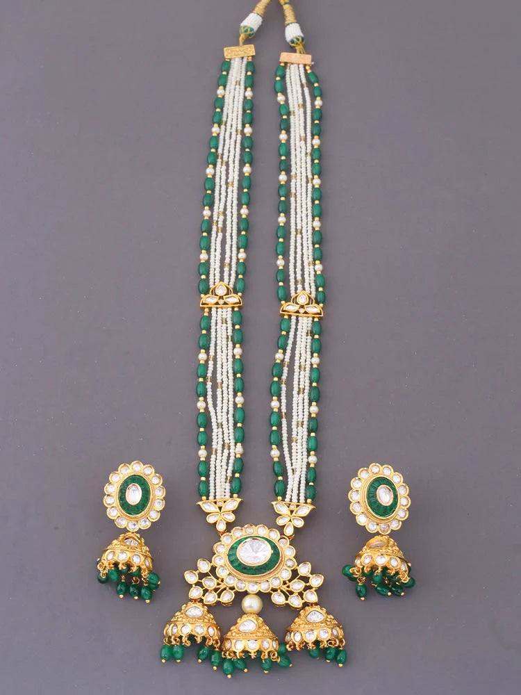 EMERALD AALIAH JEWELLERY SET