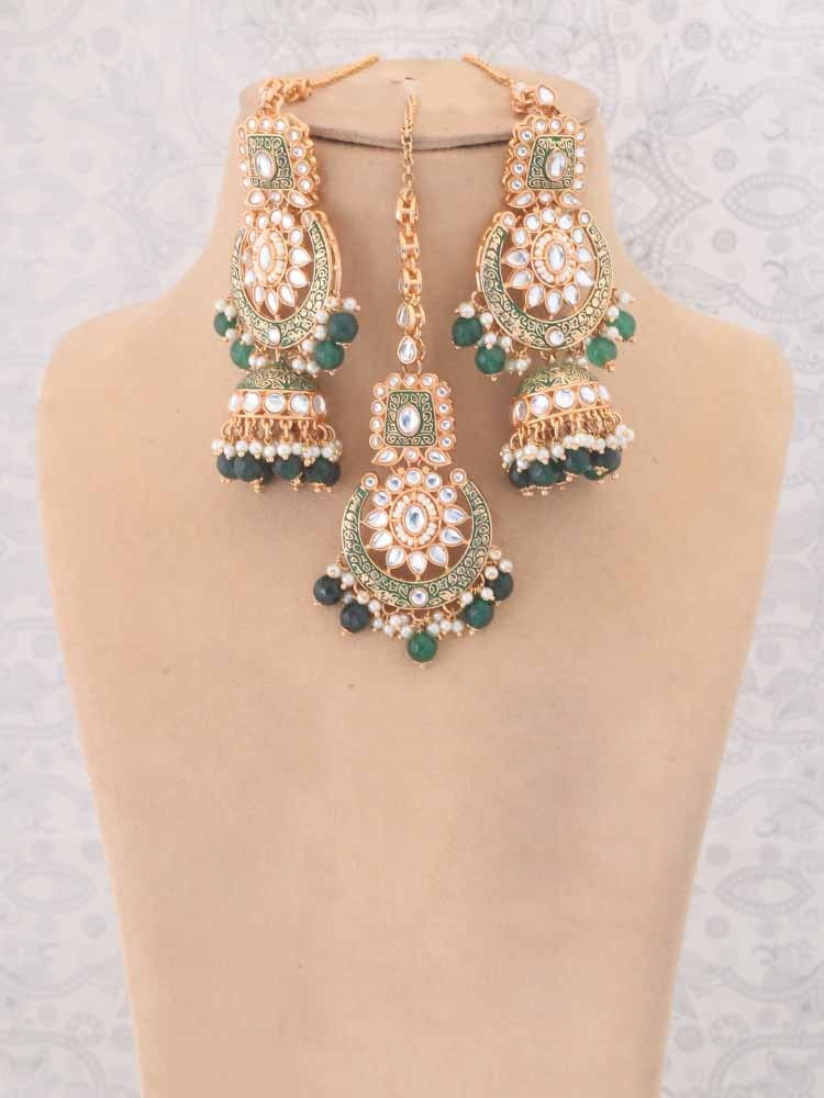 EMERALD AANTRA JEWELLERY SET