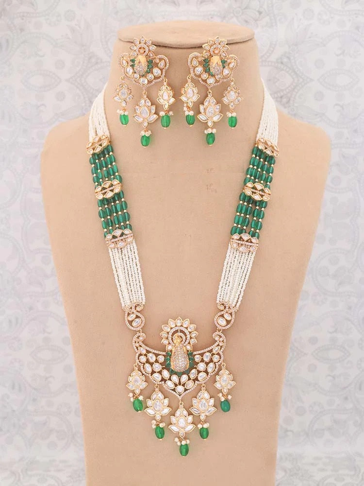 EMERALD ASNA JEWELLERY SET