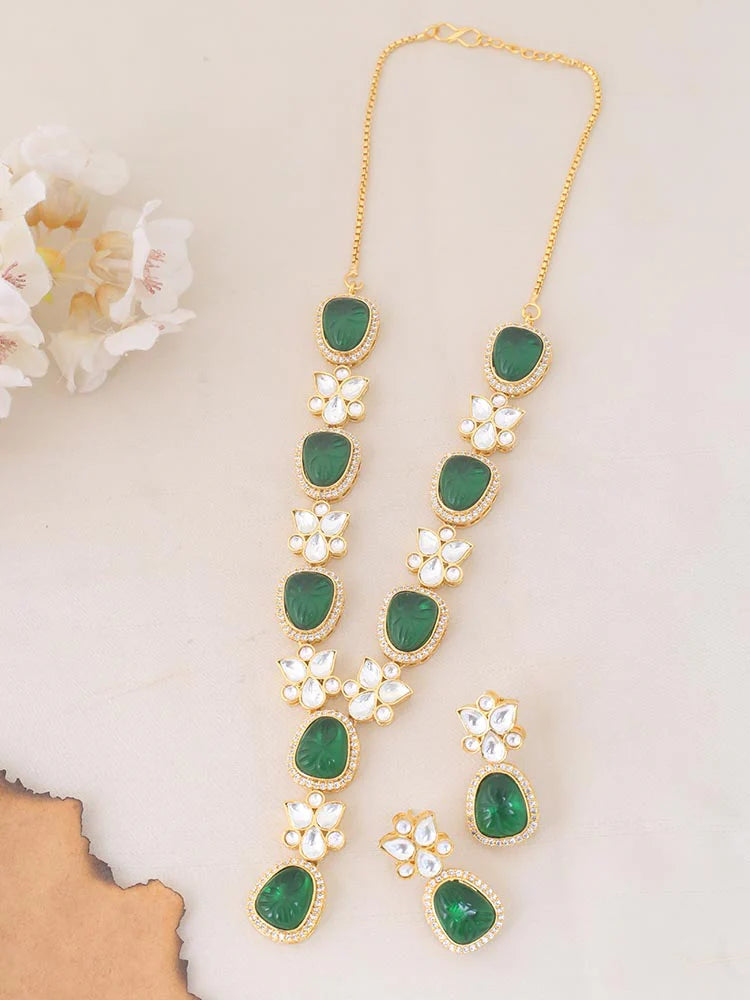 EMERALD AMYLIA JEWELLERY SET