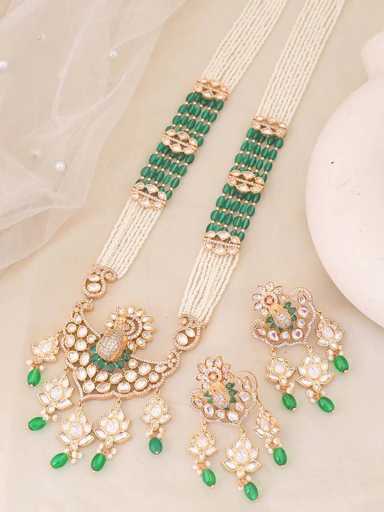 EMERALD ASNA JEWELLERY SET