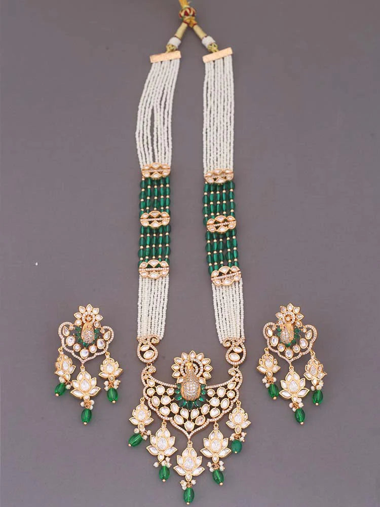 EMERALD ASNA JEWELLERY SET