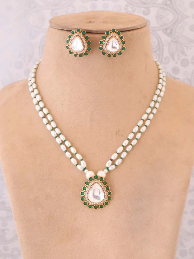 EMERALD AYENSHI JEWELLERY SET