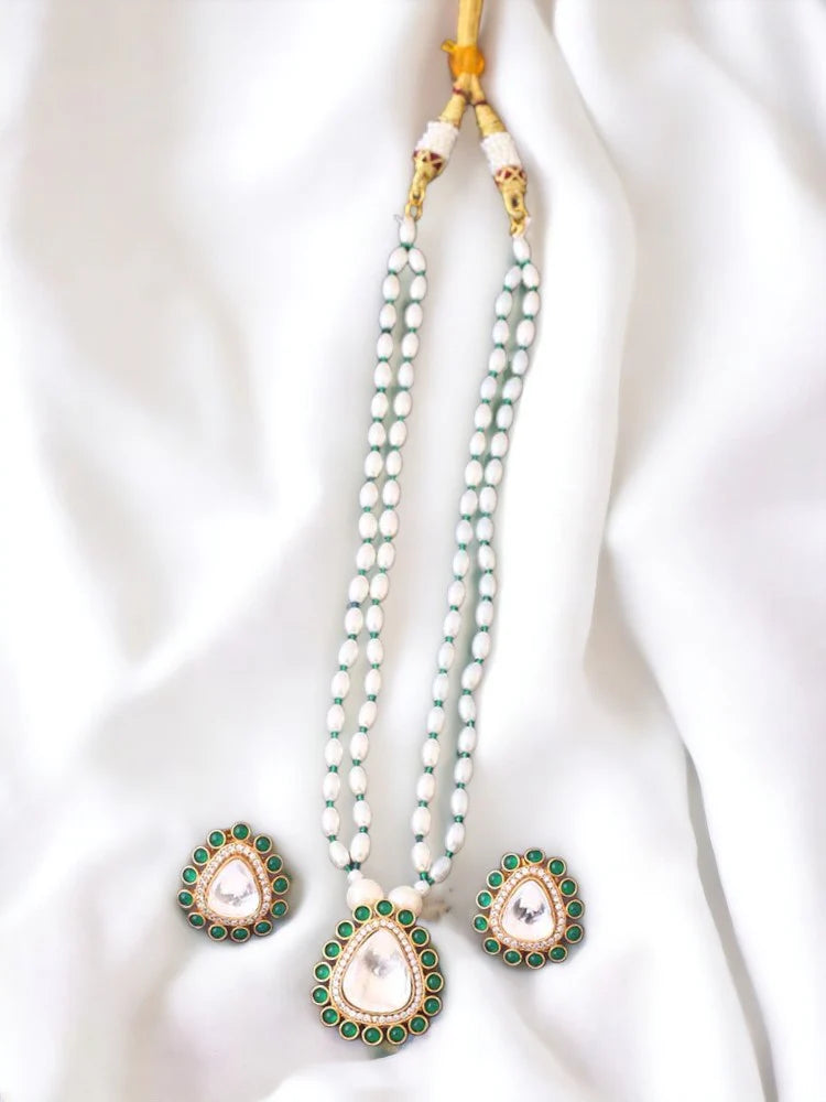 EMERALD AYENSHI JEWELLERY SET