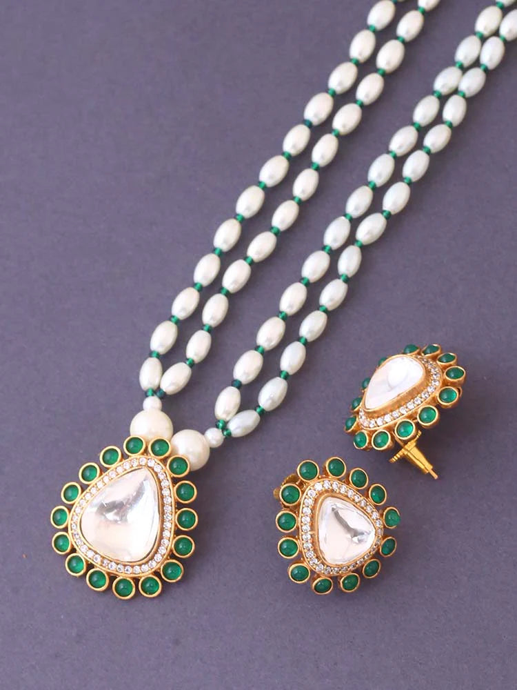 EMERALD AYENSHI JEWELLERY SET