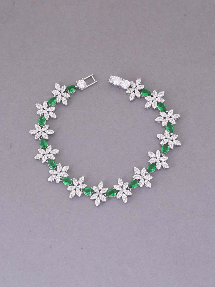 EMERALD BARAM ZIRCONIA BRACELET