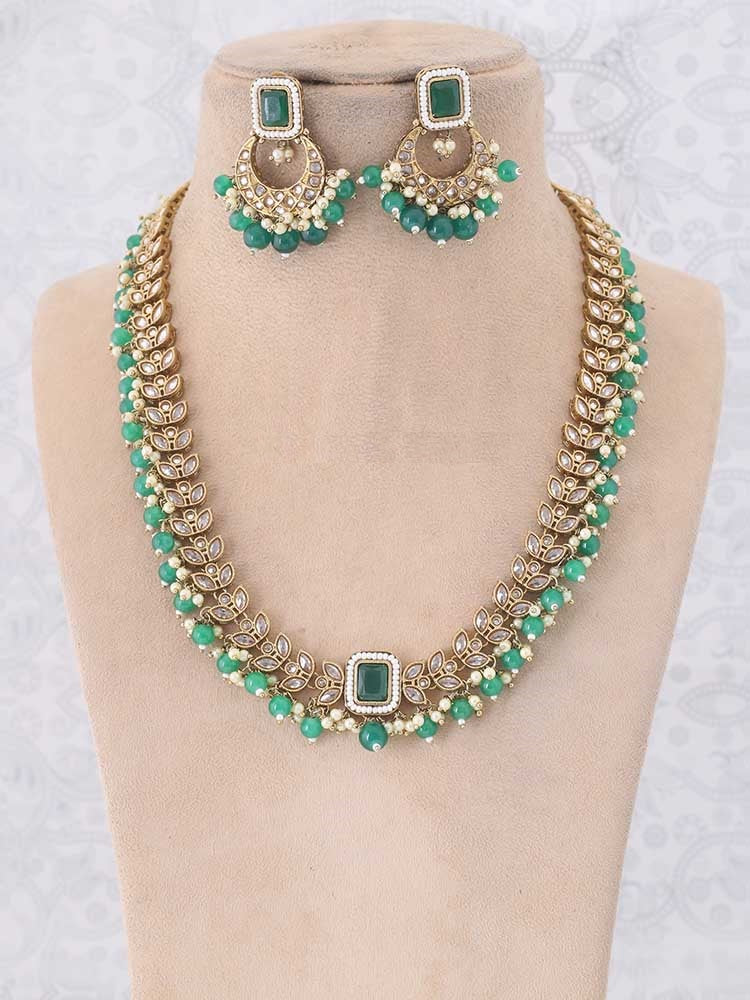 EMERALD DYUTHI JEWELLERY SET