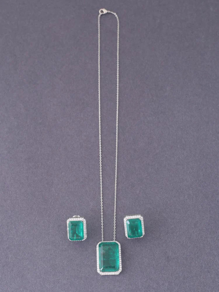 EMERALD JOLIE PENDANT SET