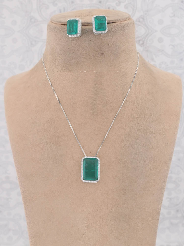 EMERALD JOLIE PENDANT SET