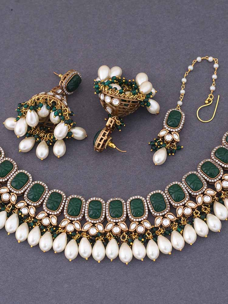 EMERALD LEARCO JEWELLERY SET