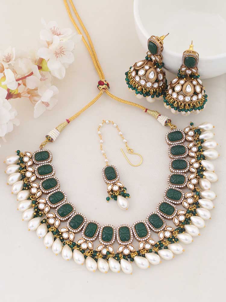 EMERALD LEARCO JEWELLERY SET