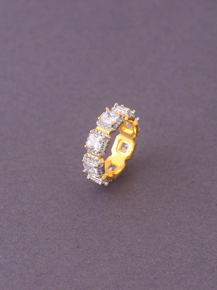 GOLDEN DENNY ZIRCONIA RING