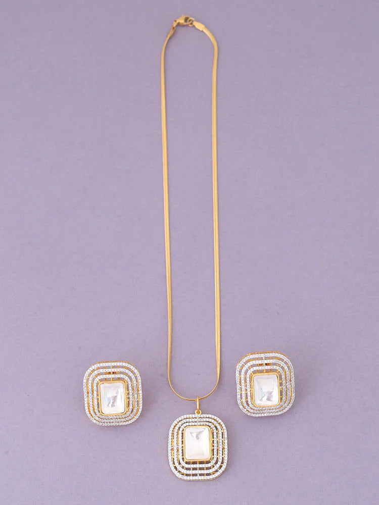 GOLDEN GINGER PENDANT SET