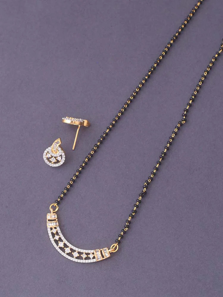 GOLDEN HALLIE MANGALSUTRA SET