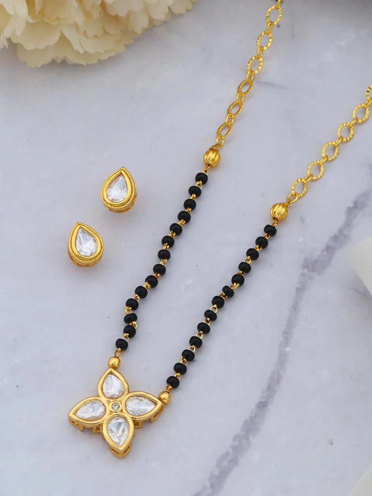 GOLDEN HERMIONE MANGALSUTRA SET