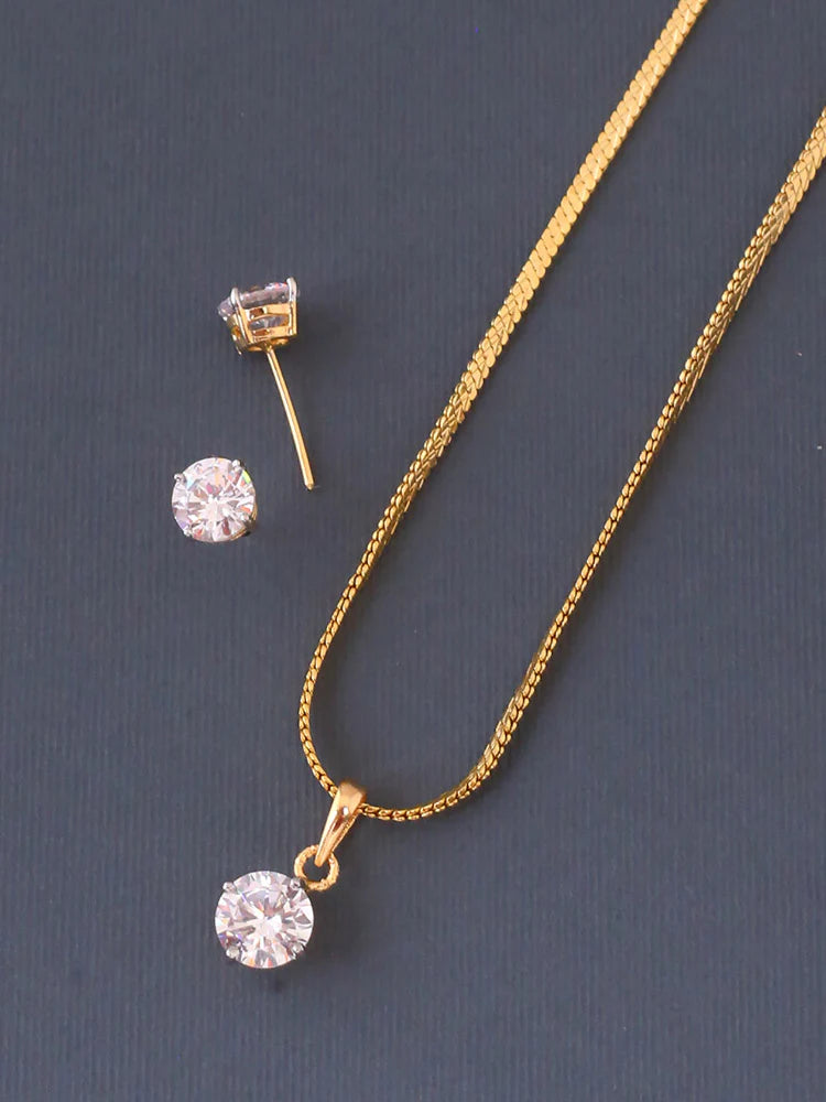 GOLDEN JULIETTE PENDANT SET