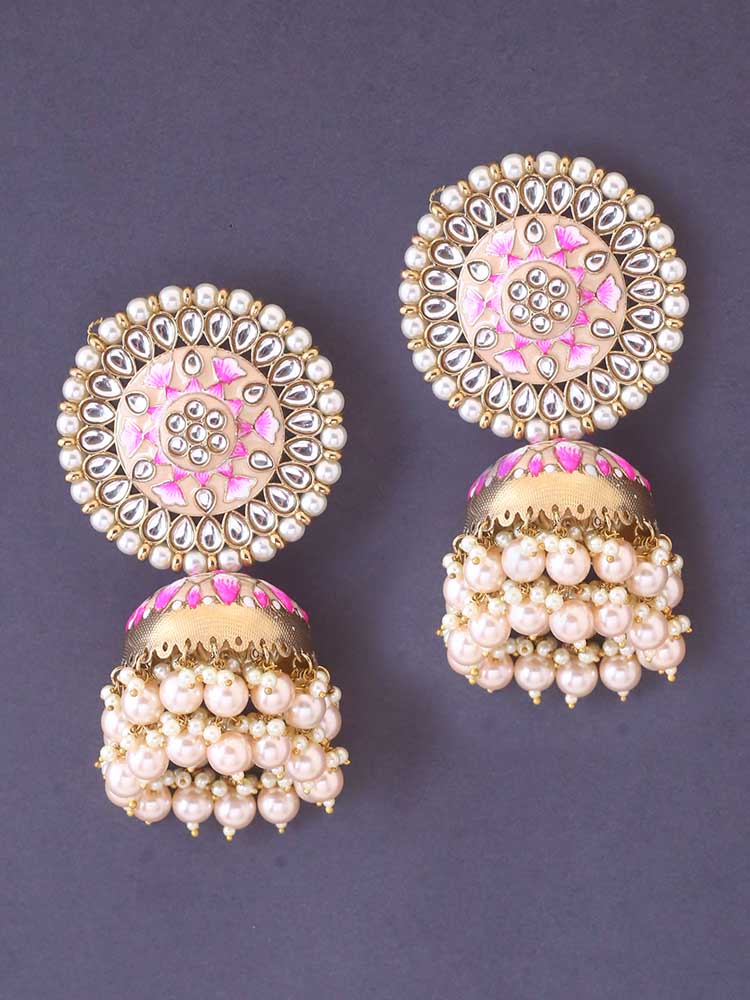 GOLDEN KRITIKA JHUMKIS