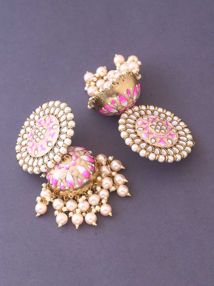 GOLDEN KRITIKA JHUMKIS