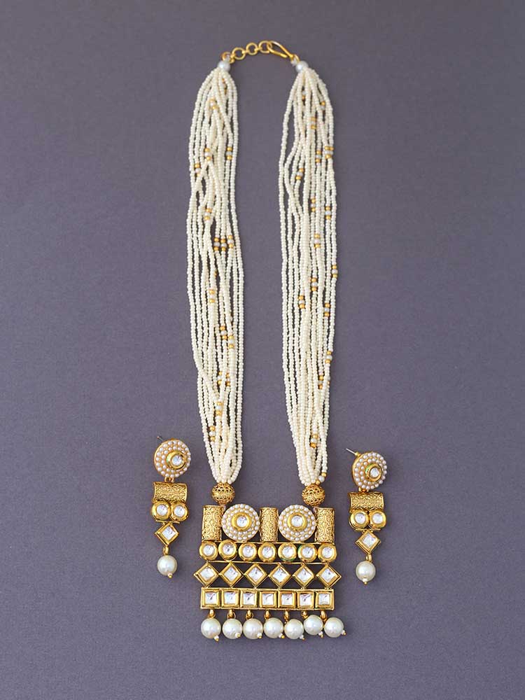 GOLDEN MEKHALA JEWELLERY SET