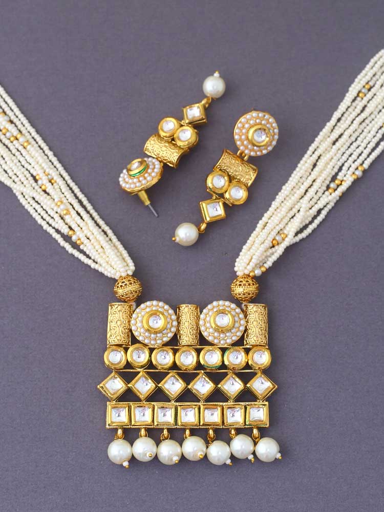 GOLDEN MEKHALA JEWELLERY SET