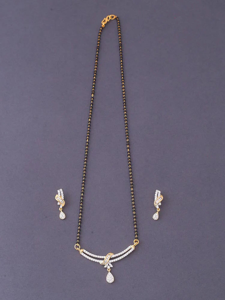 GOLDEN POLYMNIA MANGALSUTRA SET